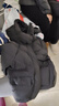 雅鹿短款羽絨服女2025新款蓄熱內里加厚保暖小個(gè)子防寒秋冬外套 曬單實(shí)拍圖