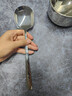 半物生活304不銹鋼分餐勺大勺子分菜勺家用公勺湯勺飯勺吃西瓜勺湯匙調羹 曬單實(shí)拍圖