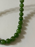 周六福新年禮物  和田玉項鏈女新中式S925銀和田碧玉古典頸飾 45cm 曬單實(shí)拍圖