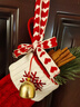 JCZS圣誕節場(chǎng)景布置裝飾品diy圣誕襪掛件店鋪家用掛飾拍照道具小禮品 圣誕襪雪花款 曬單實(shí)拍圖