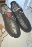 達三江2025新款棉鞋老北京布鞋男冬季加絨保暖軟底中老年男鞋 D10291黑色棉鞋 39 曬單實(shí)拍圖