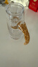 青蘋(píng)果白酒杯分酒器套裝 24K金箔無(wú)鉛水晶玻璃精致二兩分酒壺 2壺2杯 曬單實(shí)拍圖