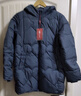 皮爾卡丹（pierre cardin）反季清倉媽媽裝棉衣女中長(cháng)款寬松大碼洋氣棉服冬季外套加厚棉襖潮 藍色 XL 建議120-135斤 曬單實(shí)拍圖