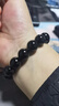 吉照堂天然黑曜石手串屬馬年本命年男女士護身符轉運珠招財手鏈新年禮物 【8A收藏級】烏金黑曜石手串 14mm珠徑+國檢證書(shū)【贈禮盒】（祝福發(fā)出） 曬單實(shí)拍圖