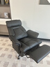 利沃諾電動(dòng)老板椅真皮總裁椅可躺可睡辦公椅舒適久坐不累沙發(fā)椅子 黑色丨三電機+按摩加熱撐腰通風(fēng) 曬單實(shí)拍圖