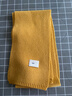 俞兆林純色針織毛線(xiàn)小圍巾女學(xué)生秋冬季姜黃色保暖防寒披肩護頸圍脖禮盒 姜黃 曬單實(shí)拍圖