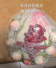 優(yōu)膳坊（YOUSHANFANG）壽桃饅頭送老人生日禮物中式祝壽蛋糕花樣饃饃膠東花餑餑過(guò)壽禮品 大壽桃/700克*1個(gè) 曬單實(shí)拍圖