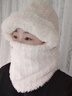 回力冬天防寒帽子面罩圍巾一體女雷鋒帽騎車(chē)保暖防風(fēng)圍脖電動(dòng)車(chē)冬騎行 曬單實(shí)拍圖