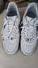耐克NIKE緩震板鞋男空軍一號 AIR FORCE 1運動(dòng)鞋 FJ4146-100白灰43 曬單實(shí)拍圖