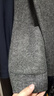 羅蒙【綿羊毛】毛呢西服男士秋冬季加大碼商務(wù)休閑單西裝保暖工裝上衣 曬單實(shí)拍圖