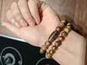 瑯清奇楠沉香手串九眼天珠高密度天然正宗甜香手把件佛珠手鏈8mm雙圈 曬單實(shí)拍圖