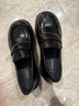 熱風(fēng)（Hotwind）女鞋厚底樂(lè )福鞋秋季新款英倫風(fēng)黑色小皮鞋日常通勤百搭一腳蹬女鞋 01黑色 38 曬單實(shí)拍圖
