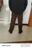 沐秋秋冬季燈芯絨褲子男ins寬松直筒加肥潮流垂胖闊腿運動(dòng)休閑長(cháng)褲男 咖啡色 L (體重130-150斤) 曬單實(shí)拍圖