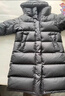 保姆鵝 【鵝絨】女款羽絨服純色簡(jiǎn)約長(cháng)款加厚連帽保暖冬季外套[NM2616] 大象灰 L /165/88A 曬單實(shí)拍圖
