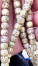 伴生福 星月菩提108顆+++貨正月高密干磨 星月菩提子佛珠鑲嵌 7*9 桶珠 曬單實(shí)拍圖