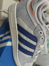 adidas CENTENNIAL RM休閑籃球風(fēng)運動(dòng)板鞋男女阿迪達斯官方三葉草 符點(diǎn)灰/漢玉白/藍色   40.5 曬單實(shí)拍圖