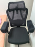 BIOSSANCE辦公室椅子扶手墊增高軟包護手軟枕肘托墊子打游戲電腦椅座椅手托 黑色27*10*10cm款【一對】 曬單實(shí)拍圖