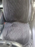 汽車(chē)加熱坐墊冬季毛絨汽車(chē)座墊汽車(chē)電加熱墊12v主副駕單片車(chē)墊子 商務(wù)黑-主駕駛單座【加厚法蘭絨+3秒全身速熱】 曬單實(shí)拍圖