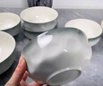 佩爾森（CERAMICS）釉下彩陶瓷米飯碗家用2025新款吃飯碗好看的碗盤(pán)餐具套裝 12英寸方形魚(yú)盤(pán)2個(gè)裝 1英寸飯碗 曬單實(shí)拍圖