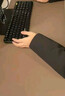冇力 加熱鼠標墊冬季辦公室電腦桌面加熱墊學(xué)生寫(xiě)字暖手墊發(fā)熱桌墊 灰 曬單實(shí)拍圖