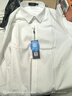 杉杉【200支DP免燙】長(cháng)袖白襯衫男四季款高端商務(wù)純色純棉抗皺襯衣服 曬單實(shí)拍圖