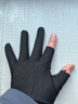 蘭萊美駕車(chē)專(zhuān)用手套駕駛員開(kāi)車(chē)男薄款冬季汽車(chē)吸汗司機超薄保暖防 男款黑色二指款J 曬單實(shí)拍圖