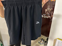 安踏兒童褲子梭織短褲男童裝2025夏季速干透氣涼感學(xué)生跑步運動(dòng)五分褲 【涼感速干】基礎黑-1 150 cm 曬單實(shí)拍圖