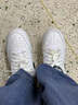 耐克NIKE板鞋女空軍一號 AIR FORCE 1運動(dòng)鞋DD8959-103白36.5 曬單實(shí)拍圖