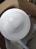若嵐金邊陶瓷碗家用組合套裝新款好看的時(shí)尚加厚面碗可微波飯碗10個(gè)裝 5.8英寸面碗6個(gè) 曬單實(shí)拍圖