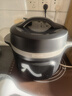 伊立浦0涂層4L電壓力鍋大容量316不銹鋼壓力鍋多功能智能預約電飯煲高低壓可調 墨玉黑 4L （曬圖有禮） 曬單實(shí)拍圖
