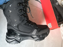 誼嘉寶雪地靴男棉鞋冬季男鞋休閑鞋加絨保暖鞋子男老爹鞋防水東北旅游鞋 黑色 加絨 41 加絨加厚，建議拍大一碼 曬單實(shí)拍圖