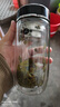 明霞玻璃杯帶茶隔雙層水杯茶水分離車(chē)載杯子男泡茶杯MXJD8003-ST400 曬單實(shí)拍圖