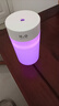 中掌柜USB充電無(wú)線(xiàn)迷你加濕器大容量空氣凈化大噴霧香薰機車(chē)載家用臥室 充插雙用[白色]5棉芯 曬單實(shí)拍圖