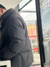 羅蒙立領(lǐng)休閑男士羽絨服夾克2025新款秋冬季男裝輕薄保暖面包服外套潮 y2f35黑色羽絨服 2XL 155-175 曬單實(shí)拍圖