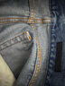 MO&Co.個(gè)性解構錯落中腰設計舒適棉質(zhì)牛仔褲 摩安珂moc 曬單實(shí)拍圖
