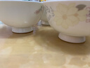 錦秋堂景德鎮陶瓷骨瓷飯碗 高腳碗 不燙手家用米飯碗  單件散件結婚送禮 4.5英寸高腳飯碗 曬單實(shí)拍圖