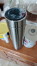 索赫智能保溫杯大容量男士女高檔泡茶杯不銹鋼便攜商務(wù)茶水分離水杯子 （304內膽）本色500ml 曬單實(shí)拍圖