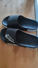 男士2025新款大碼拖鞋夏季居家厚底防滑運動(dòng)潮流外穿涼拖鞋 黑色【潮流&厚底拖鞋】 40-41 【適合39-40碼】 曬單實(shí)拍圖