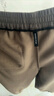 太平鳥(niǎo)男裝休閑褲冬季直筒束腳加絨華夫格潮質(zhì)感運動(dòng) 卡其色 34 曬單實(shí)拍圖