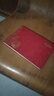 得力（deli）筆記本羊巴皮記事本a5軟皮商務(wù)辦公會(huì )議記錄本皮面本b5加厚工作復古日記本學(xué)生高顏值可定制 【A5】前程似錦皮面本-64張-紅色 曬單實(shí)拍圖