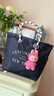 LeSportsac趙露思同款樂(lè )播詩(shī)硬糖托特包包女包手提包托特包情人節禮物 黑莓硬糖 曬單實(shí)拍圖