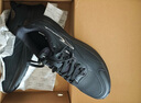 鴻星爾克男鞋秋冬季新款黑色運動(dòng)鞋保暖跑步鞋防潑水跑鞋子男革面鞋流星 【推薦款-防潑水皮面】正黑 41 曬單實(shí)拍圖