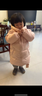 貝肽斯三防抗菌絨兒童羽絨服男女童長(cháng)款抗寒高充絨防風(fēng)保暖冬裝 曬單實(shí)拍圖