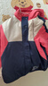ASK JUNIOR女童棉服冬中長(cháng)夾棉加厚保暖兒童連帽風(fēng)衣外套棉衣 粉色 150  曬單實(shí)拍圖