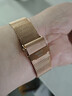 適配天梭手表帶網(wǎng)帶原裝款鋼帶1853力洛克男女T006 T063俊雅恒意 玫瑰金 19mm接口寬度 曬單實(shí)拍圖