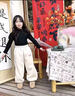 女童加厚休閑衛褲2025新款兒童洋氣束腳褲冬款羊駝絨寬松運動(dòng)褲潮 米色【加厚羊駝絨-一條過(guò)冬】 130 【此碼無(wú)腰繩】 曬單實(shí)拍圖