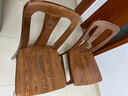 光明家具 實(shí)木餐桌椅現代中式餐椅水曲柳實(shí)木餐椅4301-46 4301-46餐椅*2把 曬單實(shí)拍圖