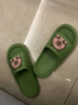 果洛菲卡皮巴拉兒童拖鞋男童夏季室內防滑家居洗澡女孩涼拖 綠色 36-37 曬單實(shí)拍圖