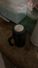 天喜辦公保溫杯商務(wù)帶把手帶濾網(wǎng)茶杯316不銹鋼水杯壺紳士黑1000ml 曬單實(shí)拍圖