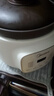 美的（Midea）電燉鍋1-2人電燉盅燉鍋 家用燕窩燉盅陶瓷燉湯盅電燉鍋嬰兒輔食小燉鍋煲湯電燉鍋電砂鍋煲湯鍋 原礦紫陶膽=10碗 3L DGE3056 曬單實(shí)拍圖